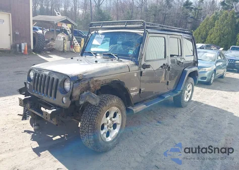 2014 Jeep Wrangler Unlimited Sahara from USA, damaged, VIN 1C4BJWEG3EL267279